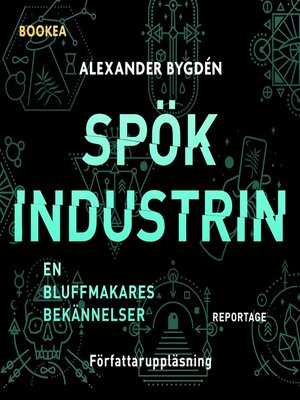 cover image of Spökindustrin